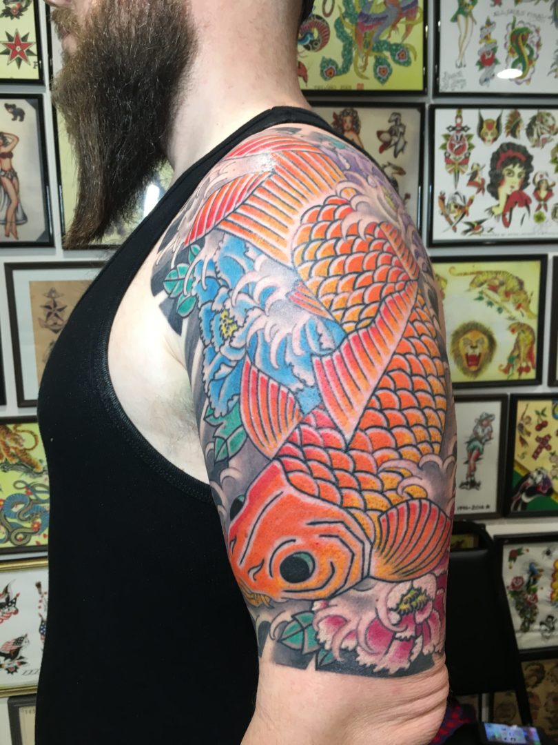 Meet the True Tattoo Artist - Carl Hallowell | Dallas Traditional Tattoos