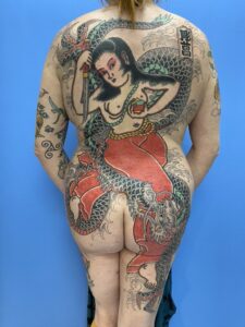 japanese back tattoos for women dallas tx